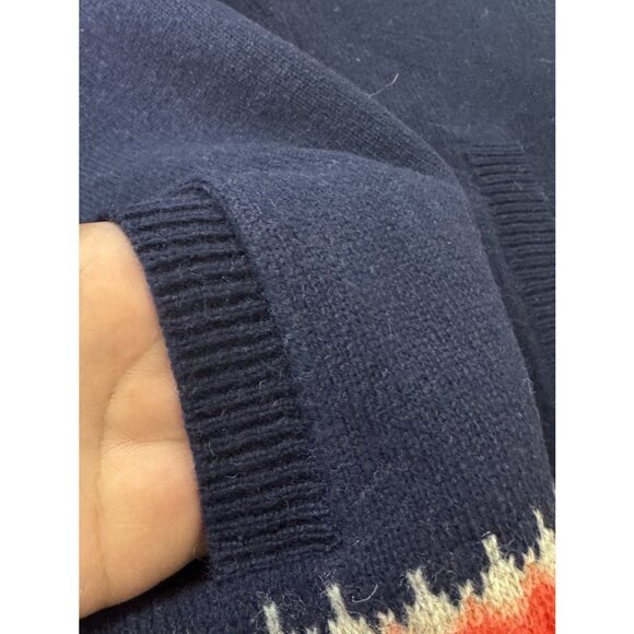 Gap Women X Large Lambswool Chunky Knit Sweater Cowl Neck Nordic Cozy Hygge Warm - Picture 9 of 13